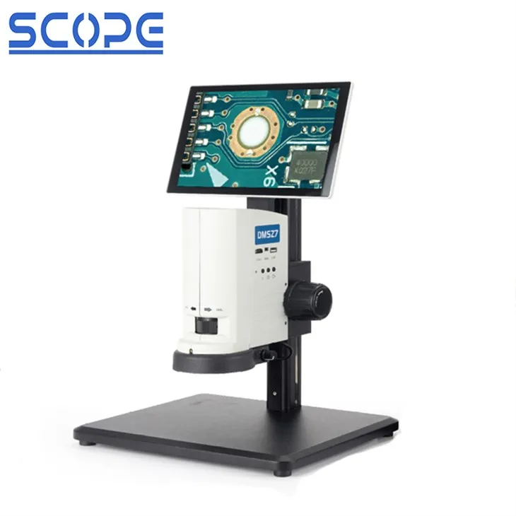 10-pulzier HD Screen Zoom Stereo Video Microscope